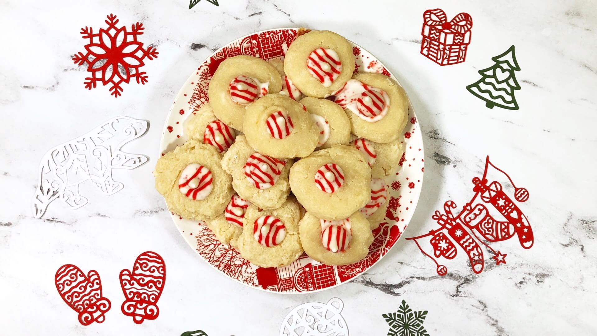 Peppermint Kisses Cookie Recipe