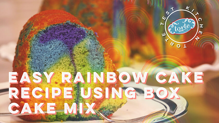 Rainbow Bundt Cake Recipe