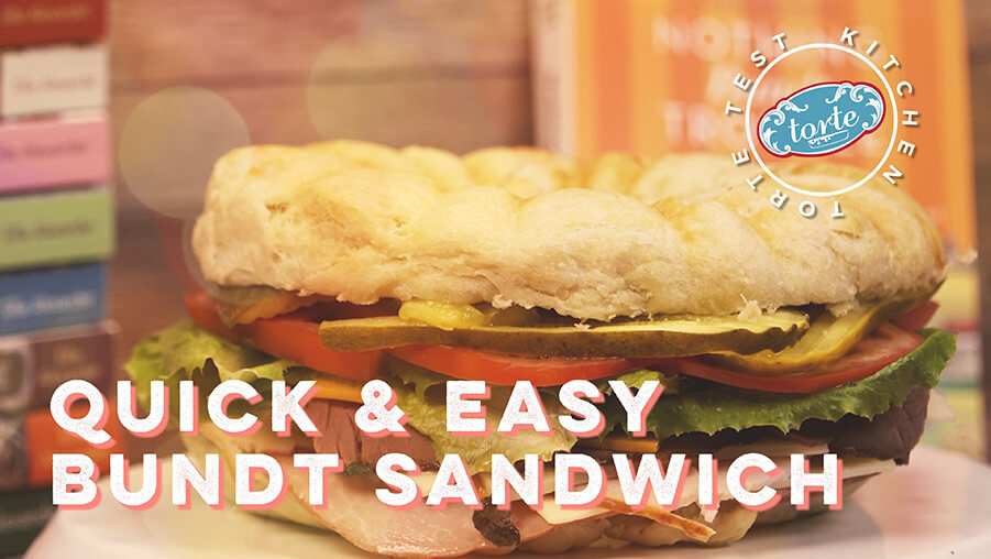 Quick and Easy Bundt Sandwich - Torte Test Kitchen