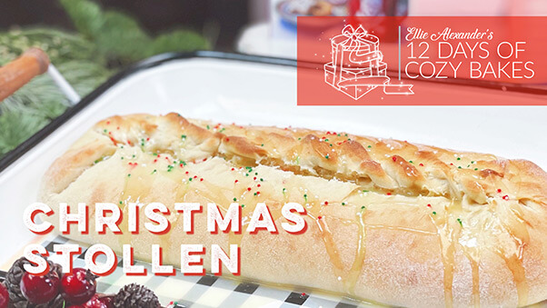 12 Days of Cozy Bakes - Christmas Stollen