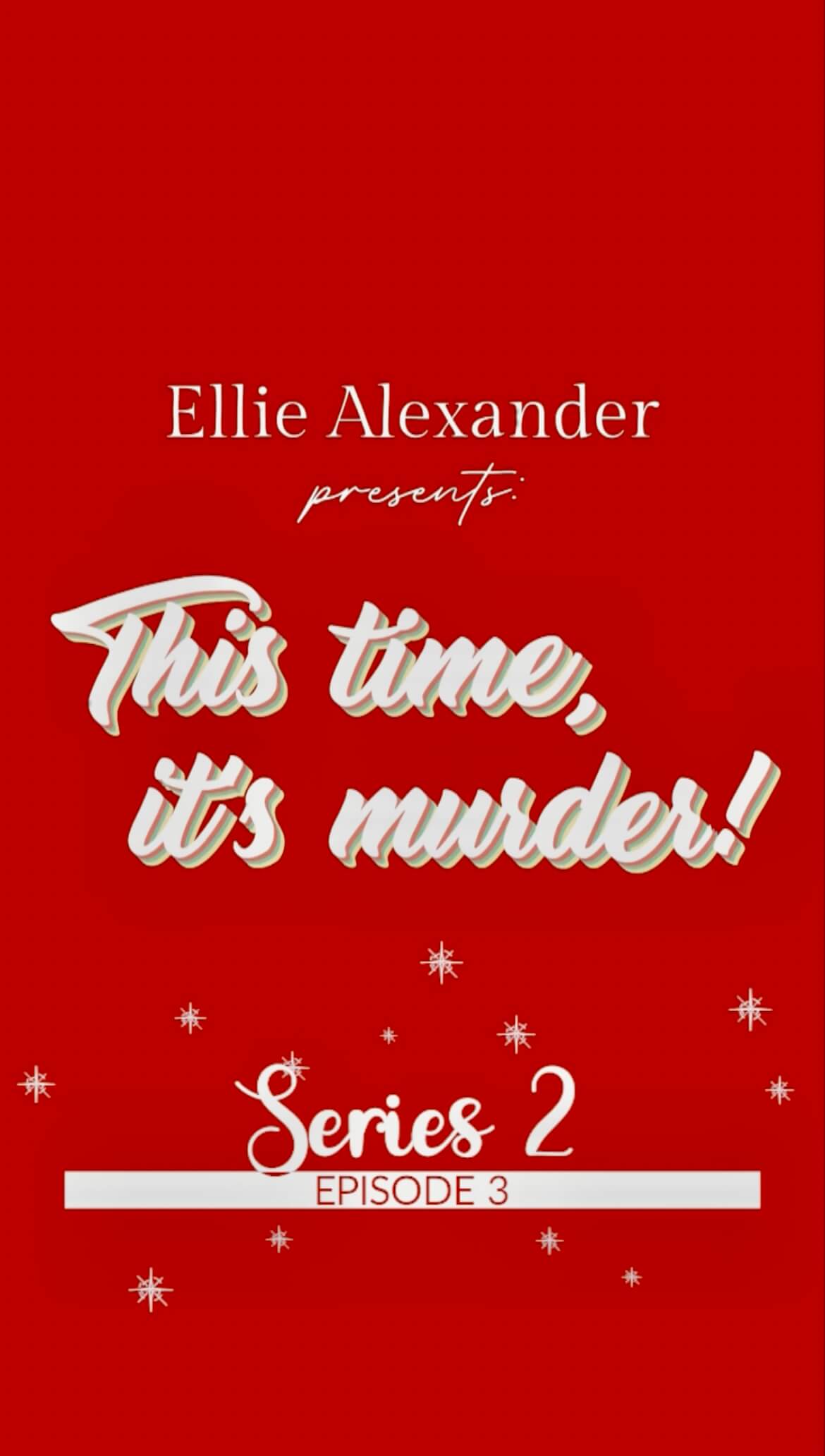 Holiday Cozy Mystery - This Time, It's Murder