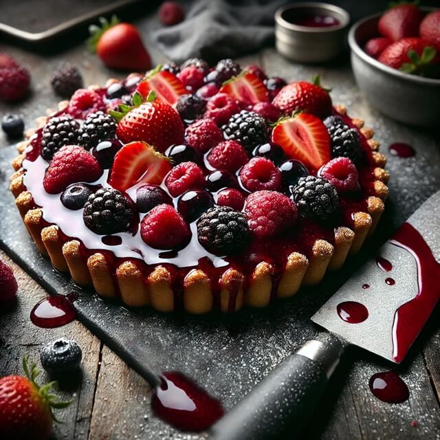 Bloody Berry Tarts Recipe