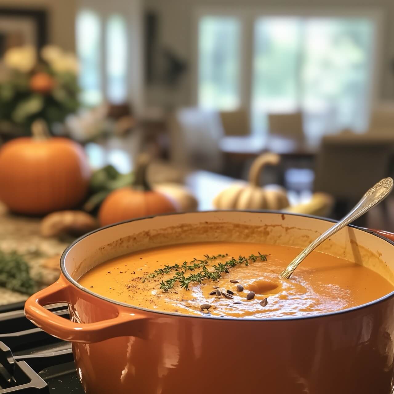 Butternut Squash and Pumpkin Bisque Recipe